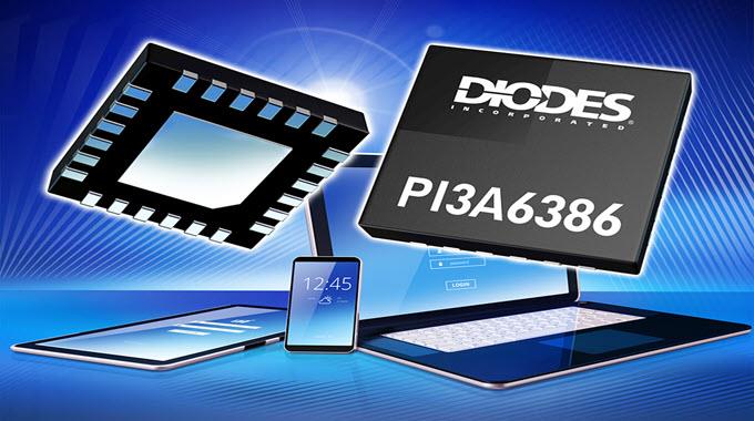 Diodes Incorporated PI3A6386 USB Switch